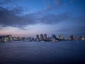 View From Rainbow Bridge, Tokyo, Japan, North Route Royalty Free Stock Photo